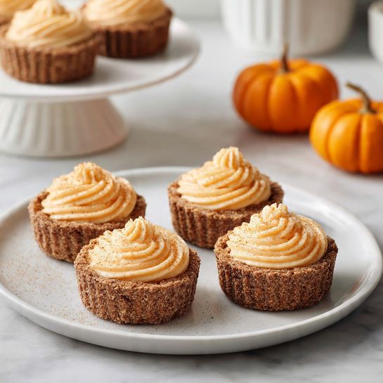 Pumpkin Spice Cookie Cups 5 Pumpkin Spice Cookie Cups - Recipe Image