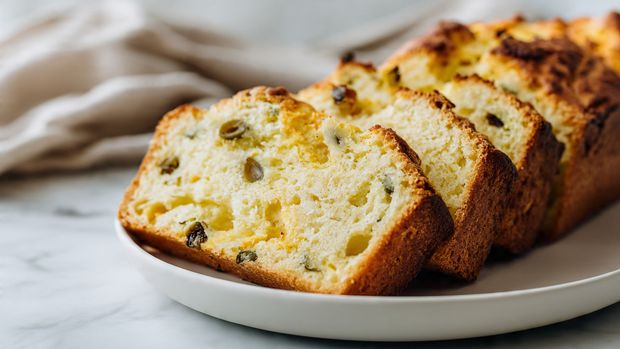Savory Cheese and Olive Quick Bread