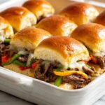 Mini Philly Cheesesteak Sliders