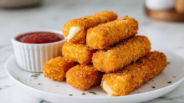 Gooey Mozzarella Stick Dippers