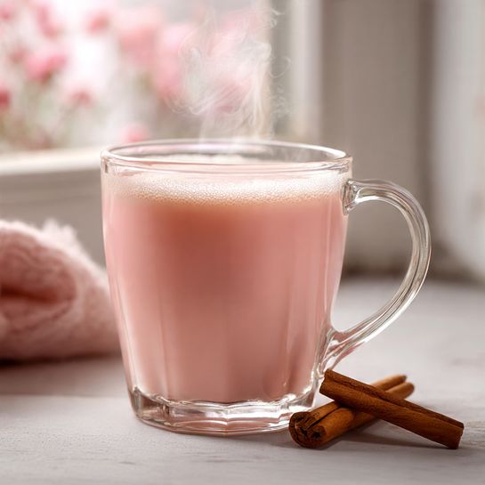 Cozy Pink Kashmiri Chai - Recipe Image