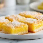 Pineapple Coconut Custard Bars