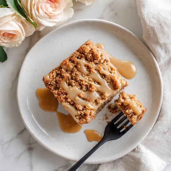 Coffee Cake Baked Oatmeal - Recipe Image