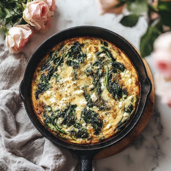 Veggie and Goat Cheese Frittata