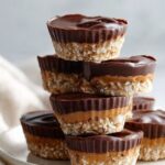 No-Bake Chocolate Peanut Butter Rice Krispie Cups