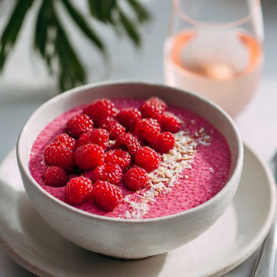 Raspberry Chia Pudding