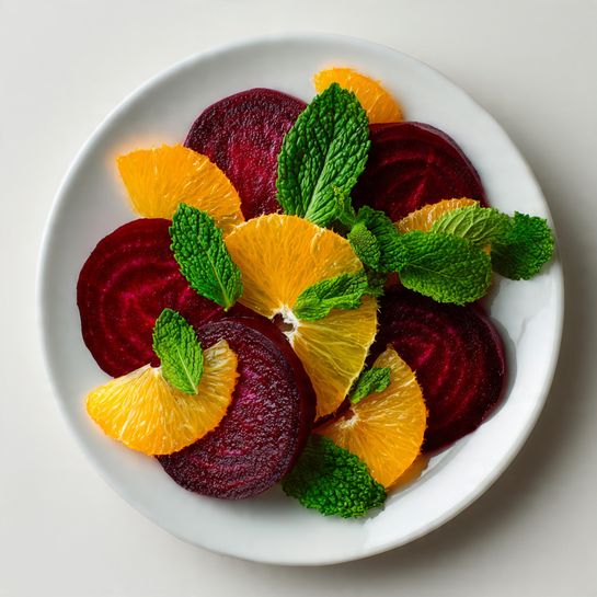 Citrus Mint Beet Salad