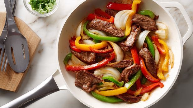 Mini Philly Cheesesteak Sliders - Recipe Image