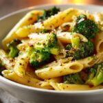 15-Minute Broccoli Garlic Pasta