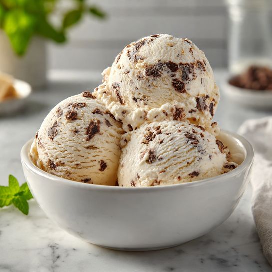 Creamy Moose Tracks Ice Cream - Recipe Image