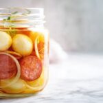 Pickled Eggs and Sausage Refrigerator Recipe