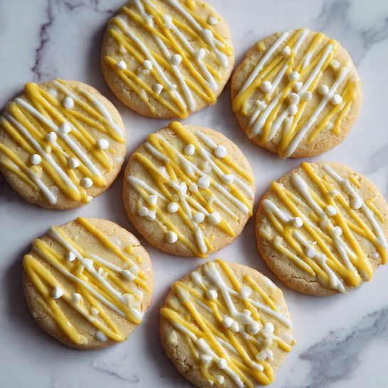 Zesty Lemon White Chocolate Cookies