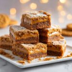 Gooey Biscoff Blondies Bliss