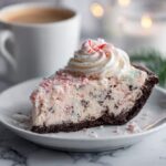 Candy Cane Pie (Bakers Square Copycat) – No-Bake Peppermint Cream Pie