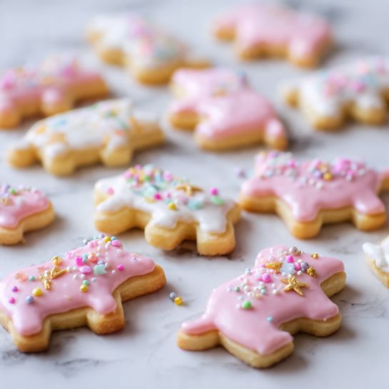 2026 Healthy Frosted Animal Crackers for Kids Parties - Recipe Image