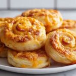 Game Day Hot Dog Puff Pastry Pinwheels