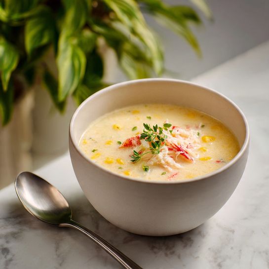 Creamy Crab & Sweet Corn Chowder Comfort