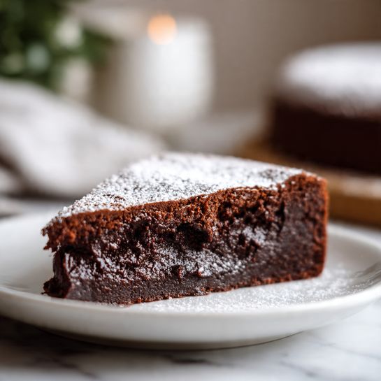 Melt-In-The-Middle Chocolate Gateau