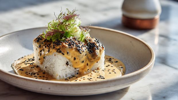 Bulgogi Mandu Broth Rice Bowl - Recipe Image