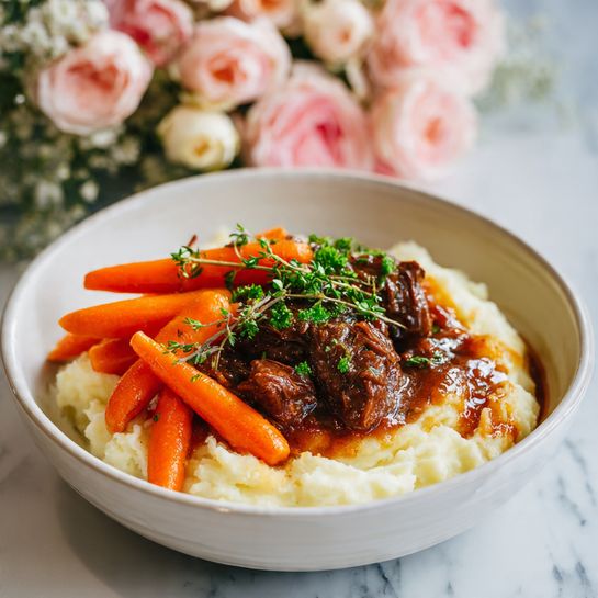 Cranberry Balsamic Roast Beef - Recipe Image