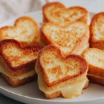 Valentine Heart Grilled Cheese Bites
