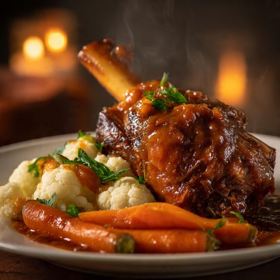 Fall-Apart Lamb Shank Stew - Recipe Image