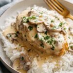 Creamy Smothered Chicken and Rice