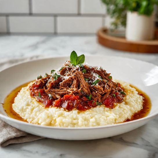Braised Pot Roast Risotto - Recipe Image