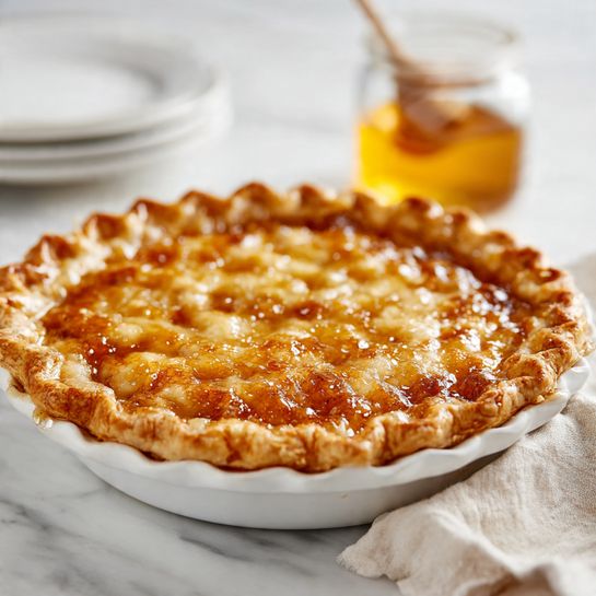 2026 Salted Whiskey Honey Pie for Date Night - Recipe Image
