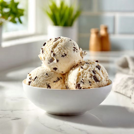 Creamy Moose Tracks Ice Cream - Recipe Image