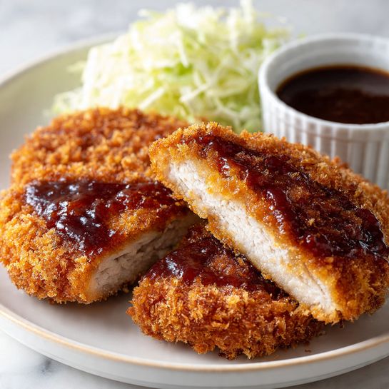 Crispy Japanese Tofu Cutlets - Recipe Image