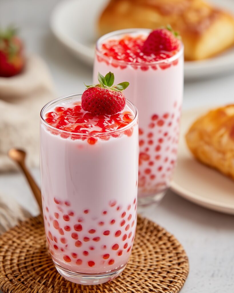 Home » Recipes » Drinks » Vanilla Raspberry Iced Latte Recipe