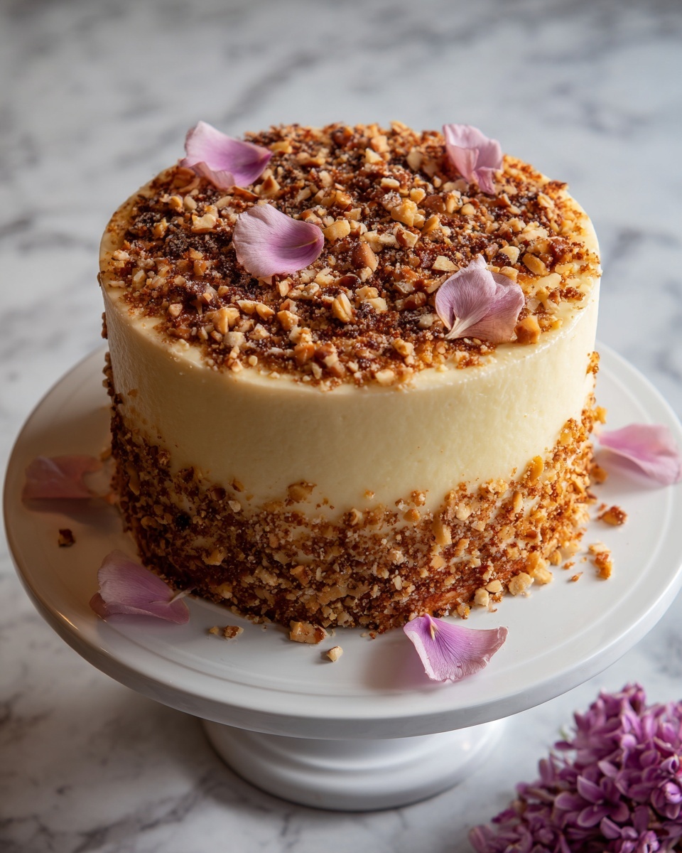 Cardamom Cake with Rose and White Chocolate Buttercream Recipe