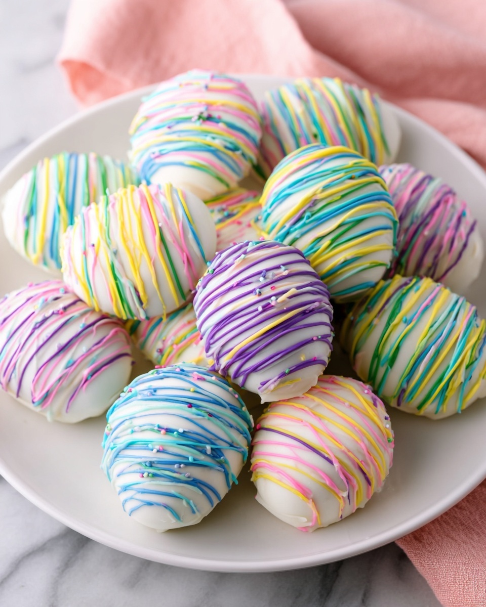 Easter Egg Oreo Cookie Balls Recipe