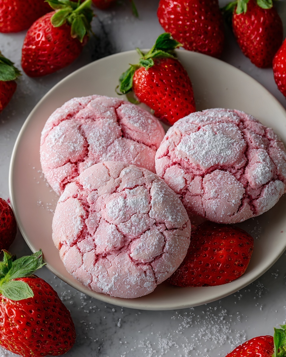 Strawberry Sugar Cookies Recipe