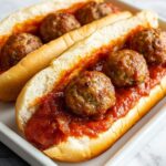Mini Football Meatball Subs Recipe