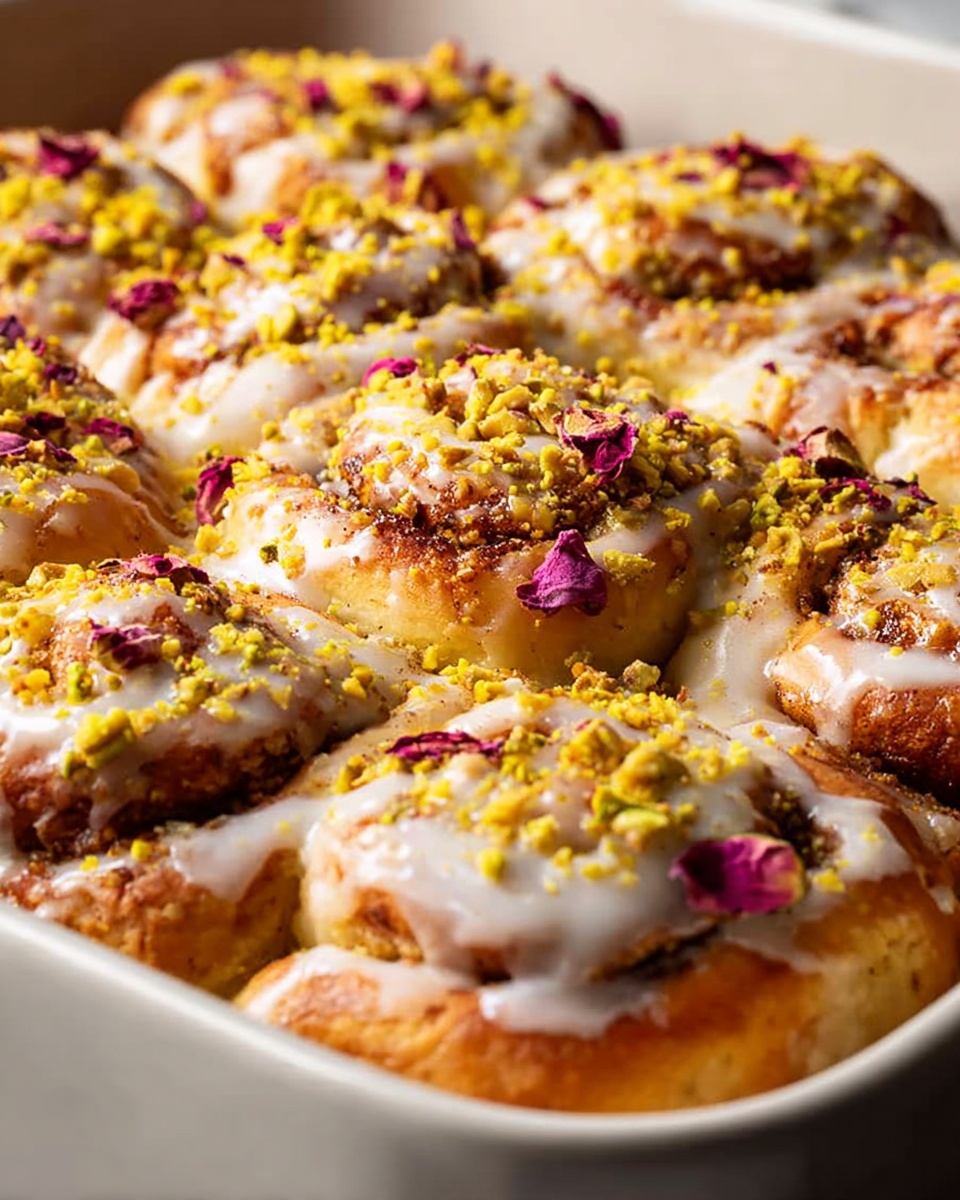 Raspberry and Rose Cheesecake Buns Recipe