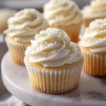 White Cupcakes with Whipped Cream Cheese Frosting Recipe