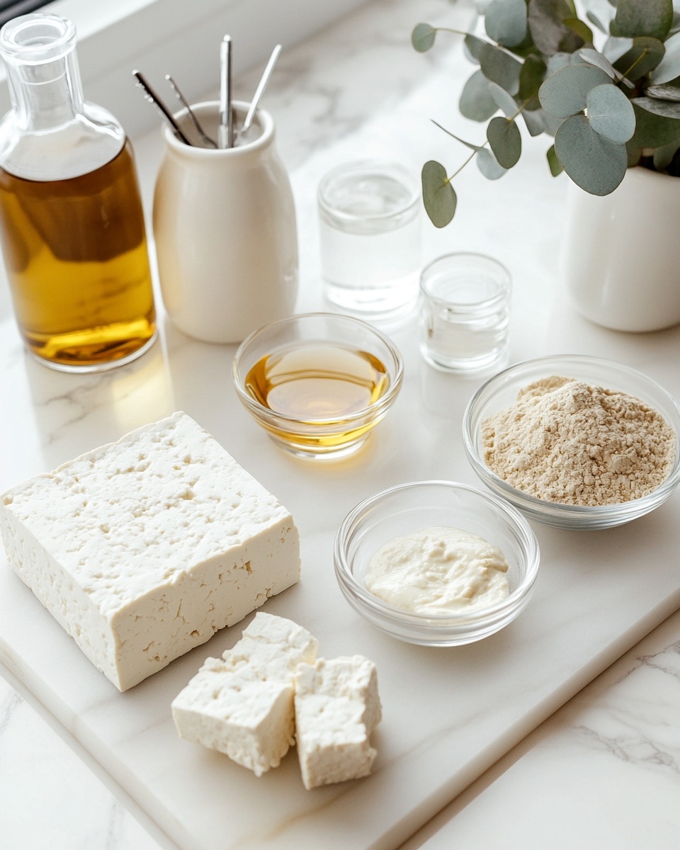 A large whole white serving board showcasing a full cylindrical log of seasoned luncheon meat, smooth and evenly textured with a reddish outer casing, surrounded by neatly arranged slices fanned out in front and a pile of perfectly cubed pieces to the side. The entire presentation is on a white marble surface with natural light highlighting the moist, fine-grained texture of the meat, styled as a professional hero shot from a food magazine, photo taken with an iphone --ar 4:5 --v 7