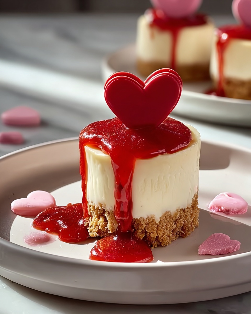 Irresistible Mini Valentine’s Day Cheesecake Bites in 4 Easy Steps Recipe