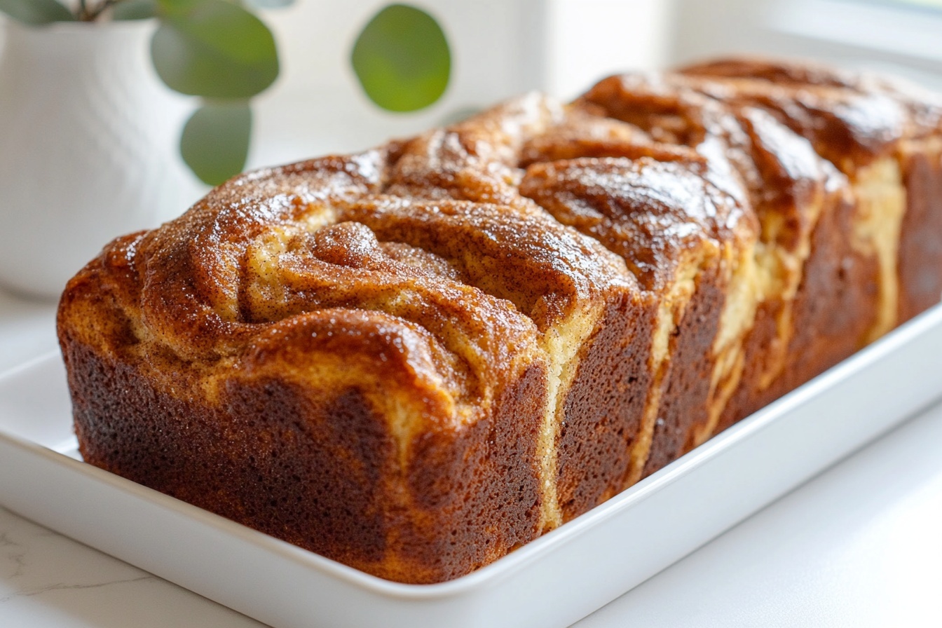 Keto Cinnamon Donut Bread Recipe