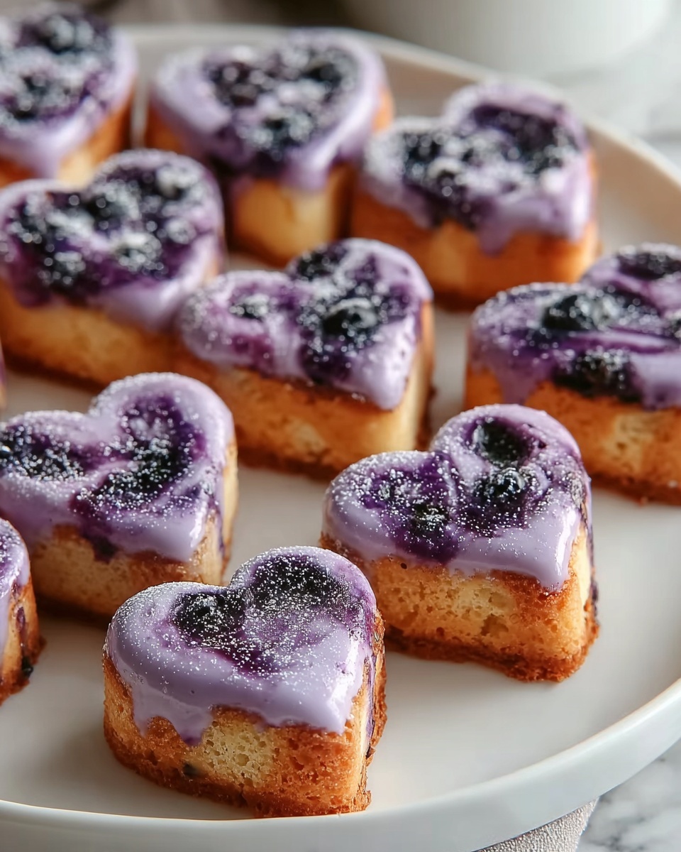 Lavender Blueberry Tea Cakes Recipe