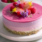 Pistachio Rose Milk Cake Recipe