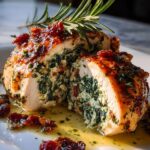 Herbed Ricotta Stuffed Chicken Rolls Recipe