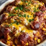 Savory Keto Chili Dog Casserole Recipe