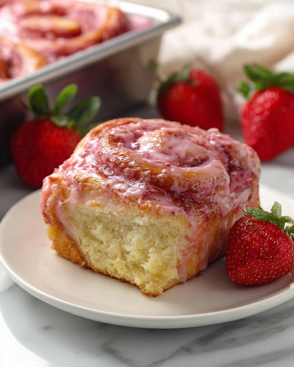 Vegan Pink Cinnamon Rolls Bursting with Berry Goodness Recipe