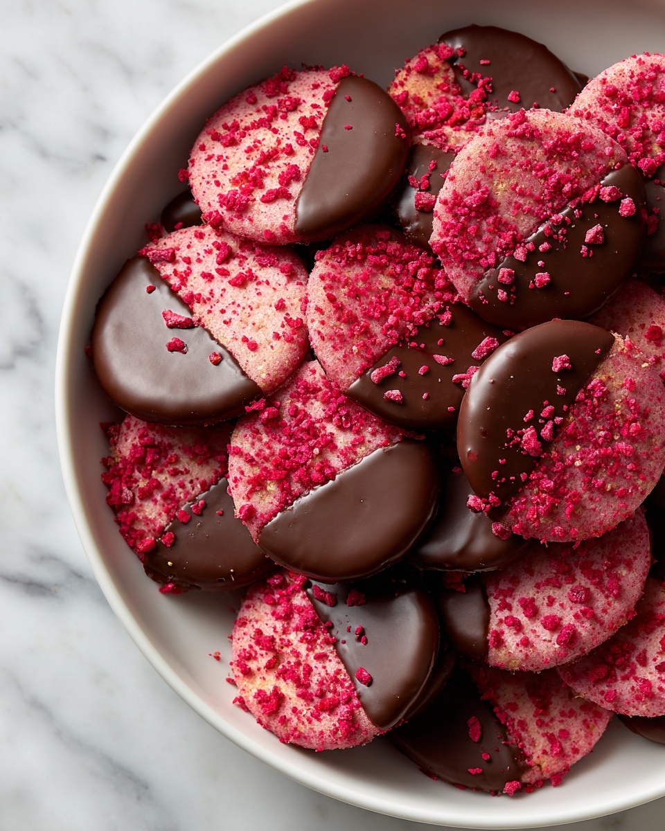 Chocolate Covered Strawberry Cookies Recipe
