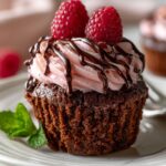 Raspberry Chocolate Lava Cupcakes Recipe