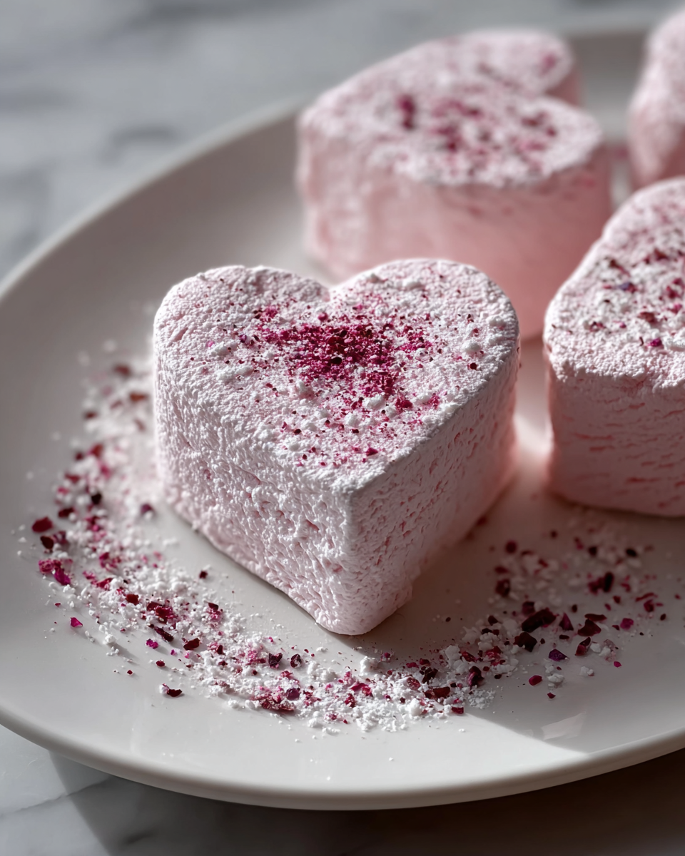 Raspberry Marshmallow Hearts Recipe