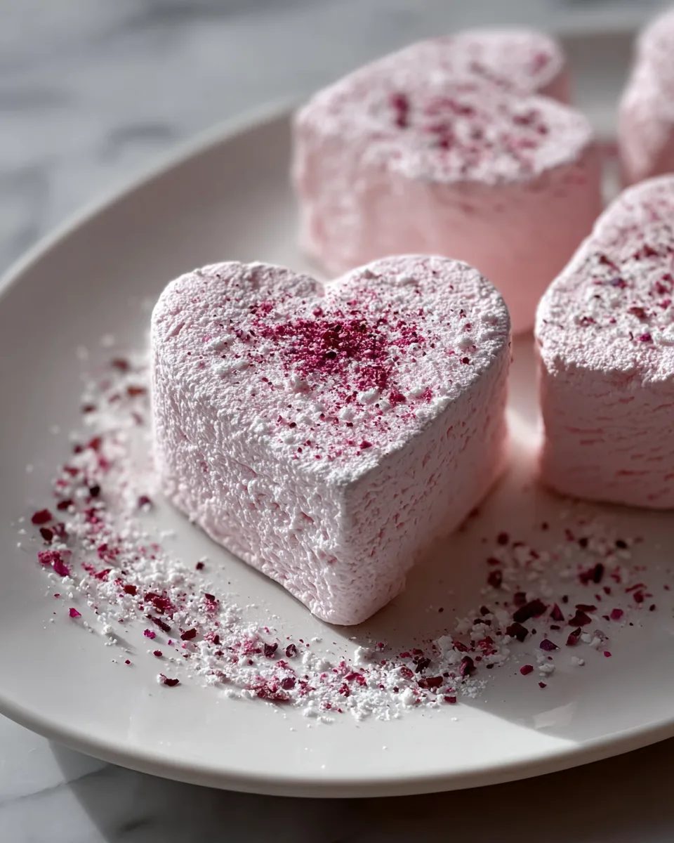 Raspberry Marshmallow Hearts Recipe